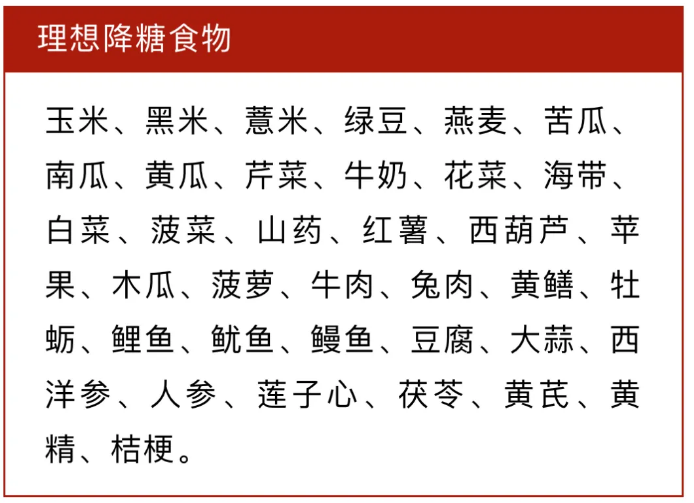 血糖高不能吃什么食物，建议看看控糖食物一览表！