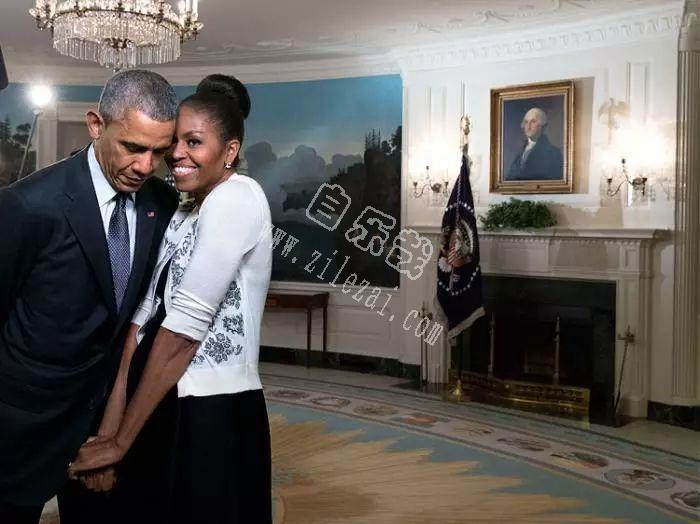 你秀恩爱，他秀恩爱，奥巴马夫妇也秀恩爱！甜到发腻！甜到发麻！