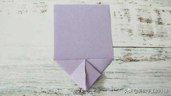 爱心折纸教程，别致的爱心折纸教程
